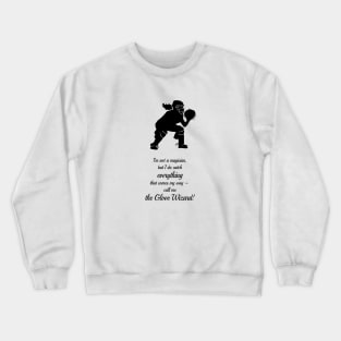 Softball Catcher Magician Crewneck Sweatshirt